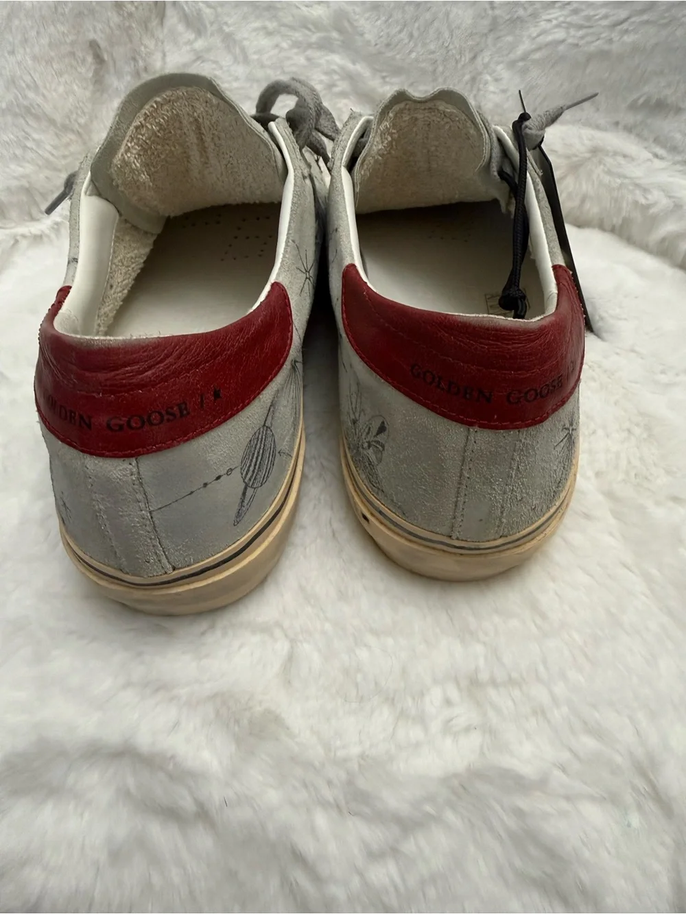 Golden Goose HAUS Dreamed By Dr. Woo Super-Star Sneakers NWT Size 44 Rare LE - Picture 6 of 13